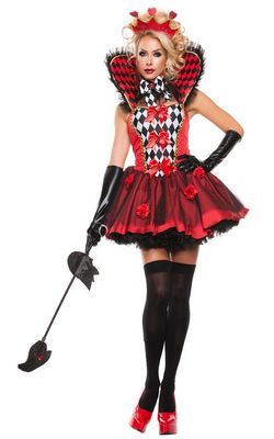 F66179 Royal Queen Of Hearts Costume